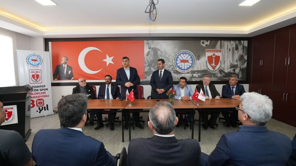 Ak Parti Gaziantep Milletvekili adayı Bünyamin Bozgeyik'e ASKF'de büyük ilgi